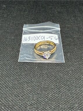 Pandora Double Band Heart Ring - 163100C01- 56 Ring size 7.5 NWOT